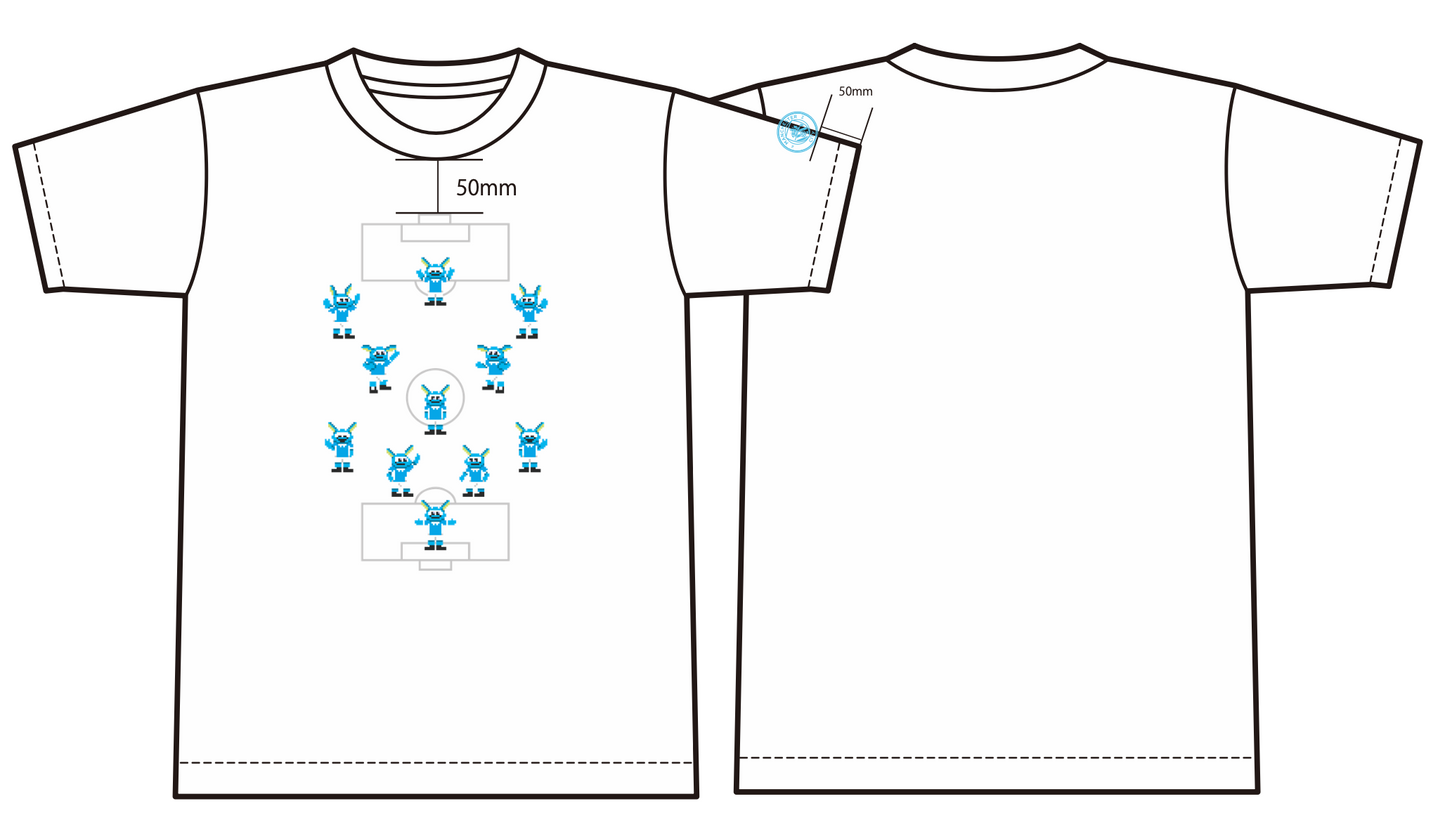 マンチェスター・シティ東京ポップアップ限定ムーンチェスタードット Tシャツ