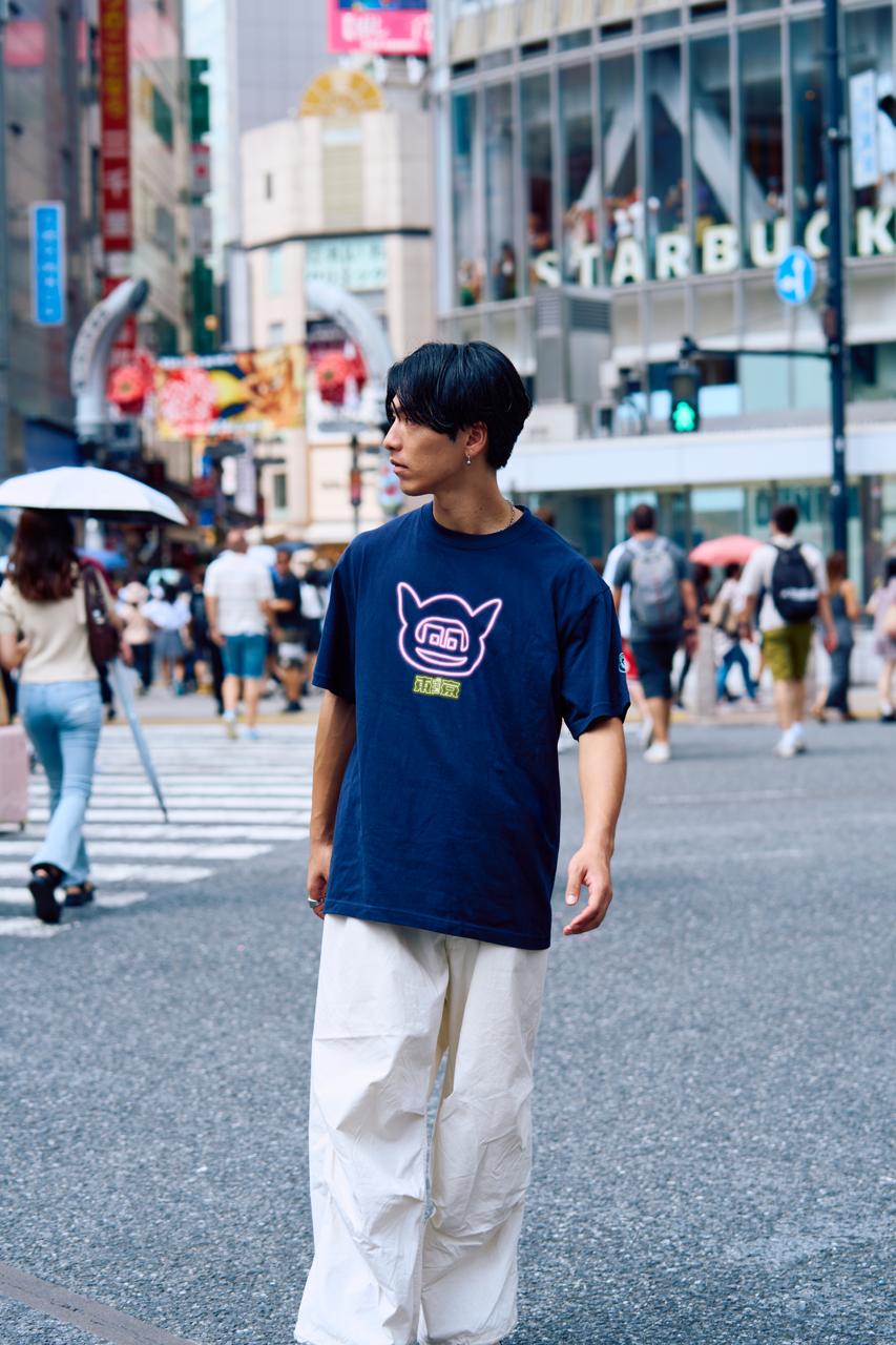 Manchester City Limited Tokyo Pop-up Moonchester Neon T-Shirt